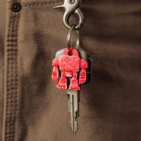 Custom Robot Keychains with Easy Moldmaking