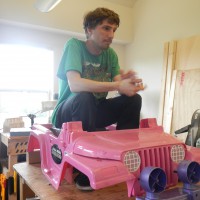 From Barbie to Badass: The Make Lab Rats Transform a Power Wheels Jeep