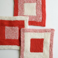 How-To: Knit Log Cabin Washcloths