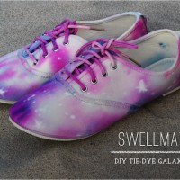 How-To: Tie-Dye Galaxy Shoe