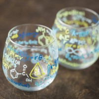 How-To: Breaking Bad-Inspired Formula Drinking Glasses