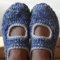 How-To: Knit Mary Jane Slippers