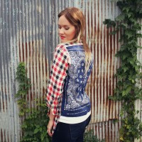 How-To: DIY Bandana Back Shirt