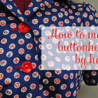 How-To: Sew Buttonholes by Hand