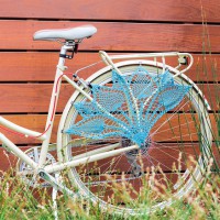 Crochet Bicycle Skirt Guard