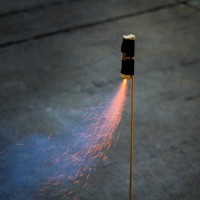 Homemade Sugar Rocket