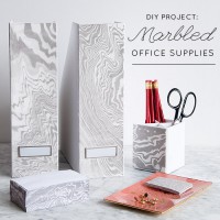 Marbled Office Supplies
