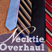 How-To: Slim Down Vintage Neckties