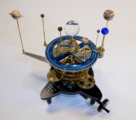 How to Build a CNC-Milled Orrery Make: