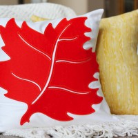 How-To: Fall Leaf Pillow