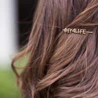 How-To: DIY Wordy Hairpins