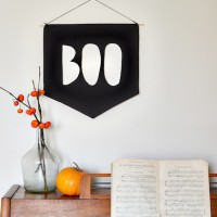 How-To: Halloween Boo Banner