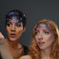 How-To: Space Face LED Galaxy Makeup