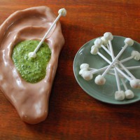 Q-Tips and Earwax Appetizer