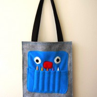 How-To: Crayon Monster Art Tote Tutorial