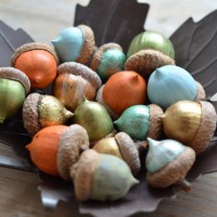 How-To: Painted Acorns