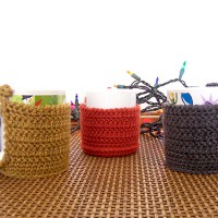 How-To: Crocheted Coffee Mug Cozy