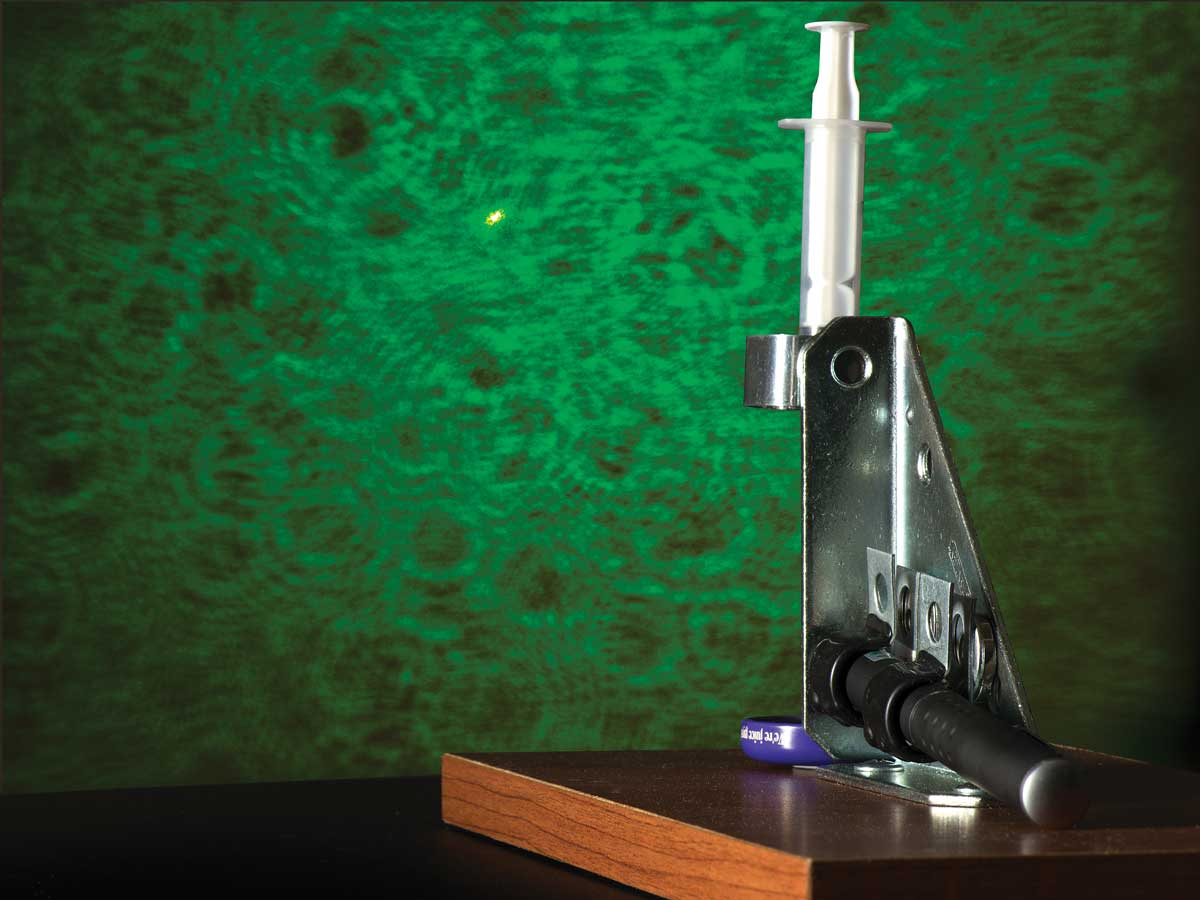 Laser Projection Microscope