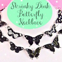 How-To: Shrinky Dink Butterfly Necklace