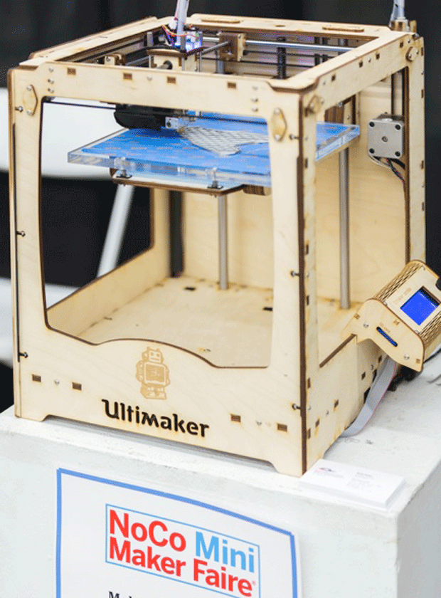 3D printers were popular with attendees who wanted to learn the possibilities for prototyping their inventions.