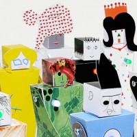 “Play Communs” Combine Papercraft and Electronics Into Simple Robots