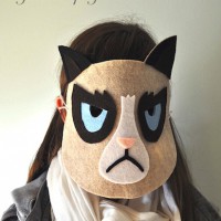 How-To: Grumpy Cat Mask