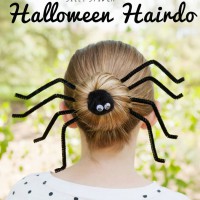 How-To: Silly Spider Halloween Hairdo