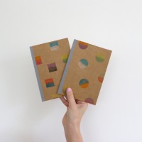 How-To: Watercolor Stenciled Notebooks