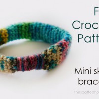 How-To: Crocheted Mini-Skein Bracelets