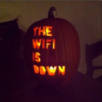 Spooky Wi-Fi Jack-O-Lantern