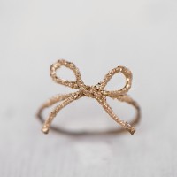 How-To: DIY Twine Bow Ring