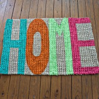 Make a Hand Painted Doormat