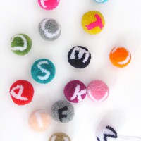 How-To: Alphabet Pompoms