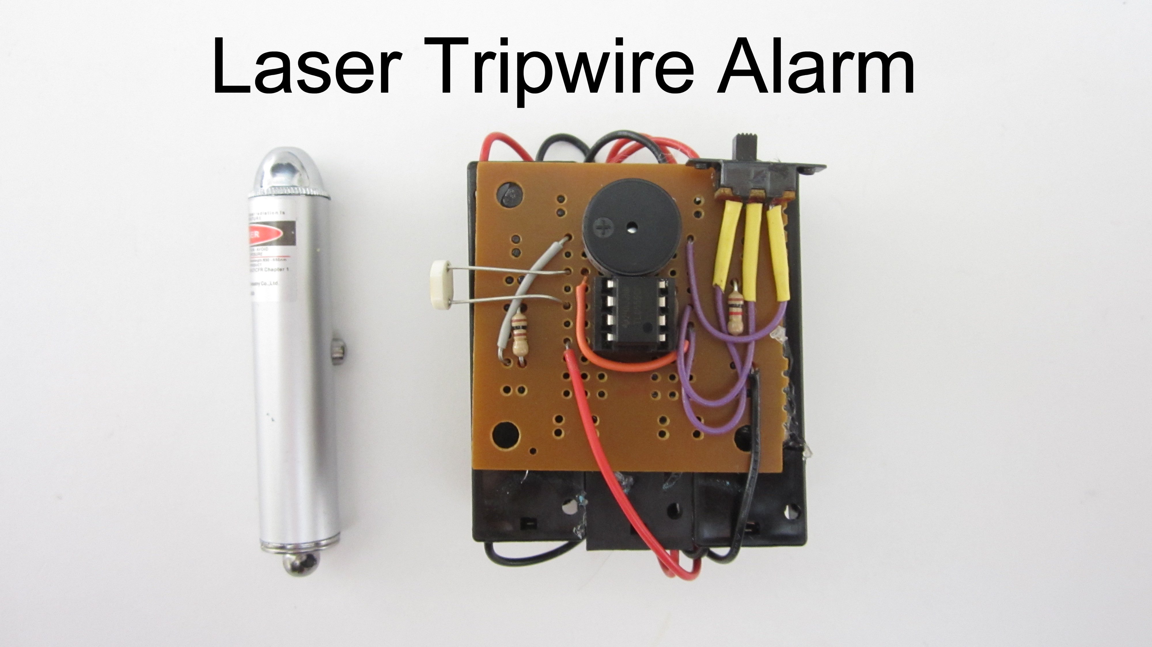 Laser Tripwire Alarm