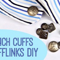 How-To: French Cuffs and Button Cufflinks