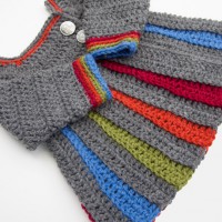 How-To: Crocheted Rainbow Baby Sweater