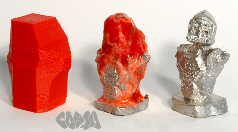 Metal Casting with Your 3D Printer