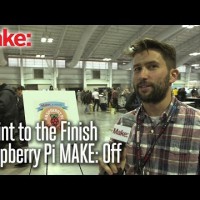 Sprint to the Finish at the Raspberry Pi Make: Off