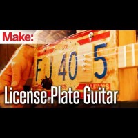 Turn it up to 11 With This License Plate Guitar Weekend Project