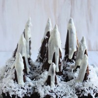 Recipe: Double Chocolate Mountain Cupcakes