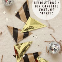 How-To: New Year’s Eve Confetti Fortune Packets