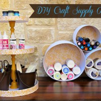 Get Organized: Papier Mâché Craft Supply Storage Solutions