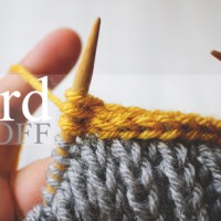 Knitting Tip: I-Cord Bind-Off