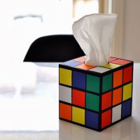 How-To: DIY Rubik’s Cube Tissue Box Cover