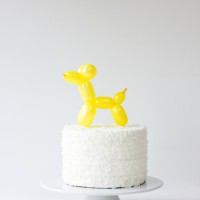 How-To: Balloon Animal Cake Topper