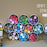 How-To: PVC Pipe Craft Supply Storage