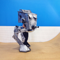 Building a Fully Animated AT-ST costume