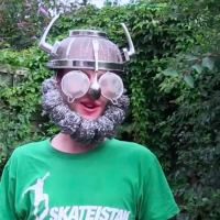 Make a Robot Beard Hat. Just Because