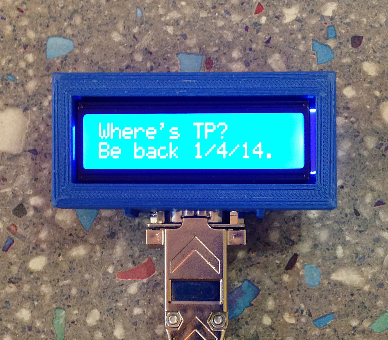 The Connected Office: Text Message-Based Remote Display