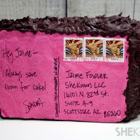 How-To: Cake Postcard